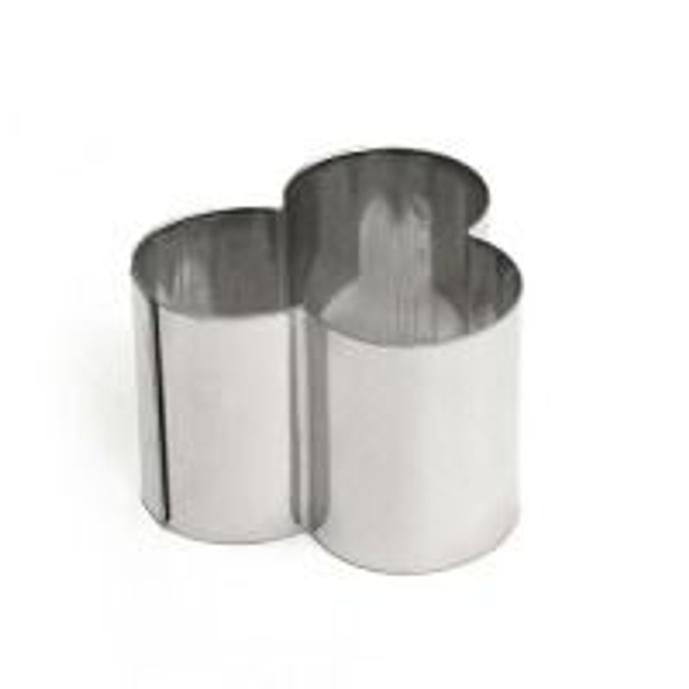 Форма для выпечки РОМАШКА 80*25 мм, 4 лепестка