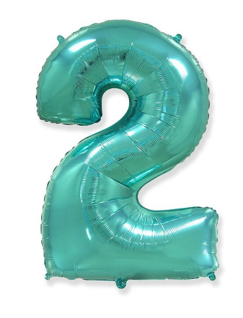 Шар цифра №2 Тиффани