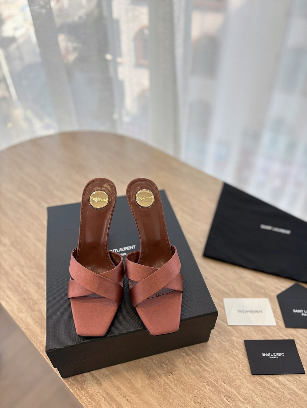 Saint Laurent Mules