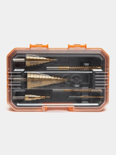 Набор ступенчатых сверл 6шт SUPER INGCO AKSDS2061 INDUSTRIAL