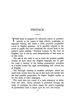 Advanced Lessons in English | Hyde Mary Frances