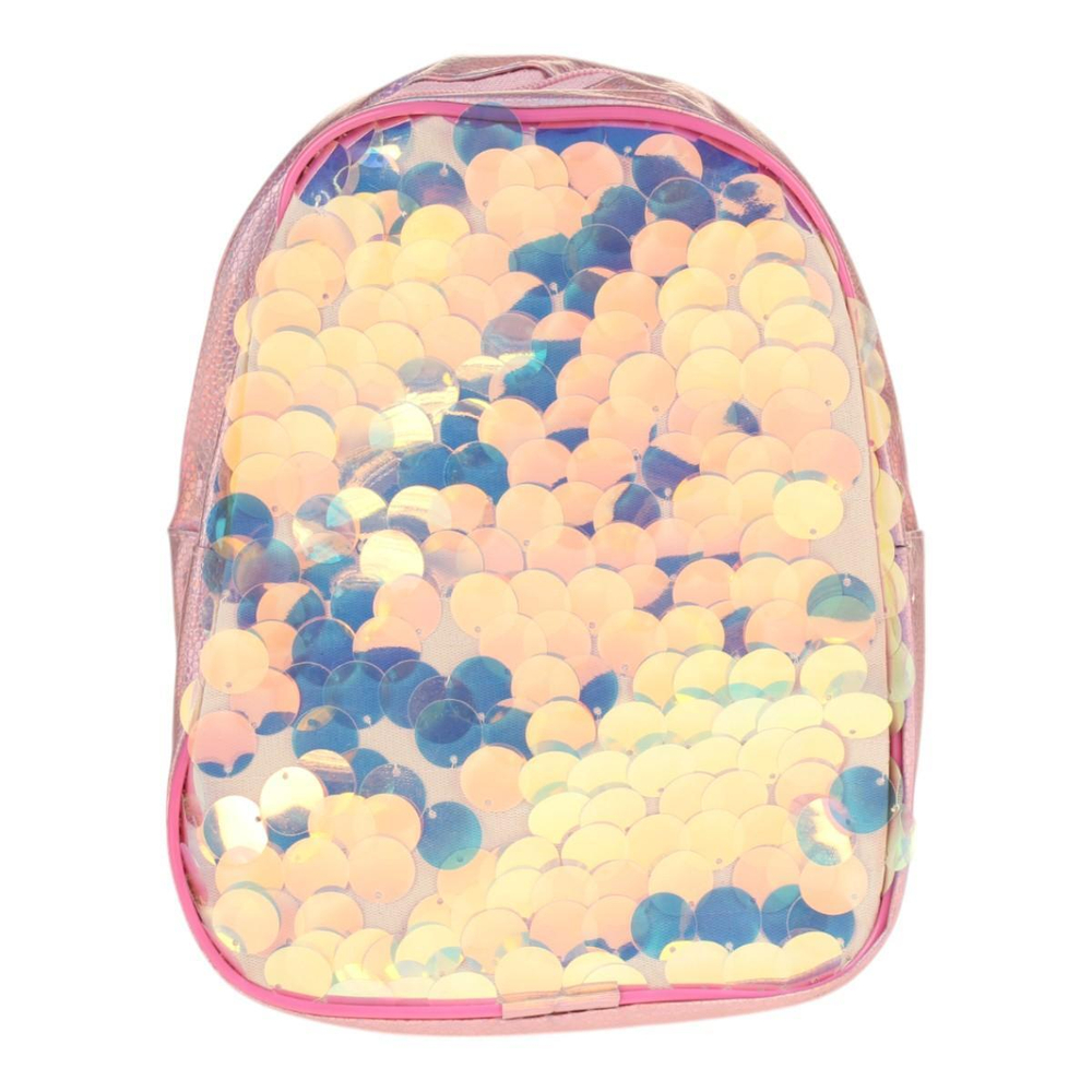 Рюкзак детский, 23*20см, с большими пайетами, 3цвета микс