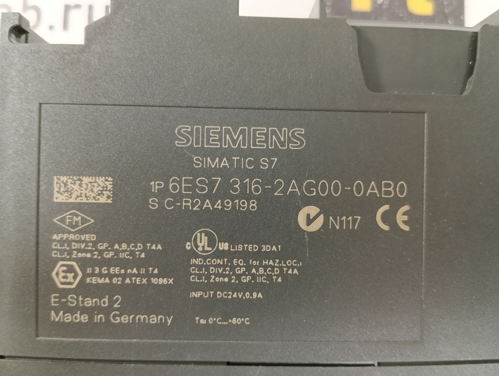 Siemens 6ES7316-2AG00-0AB0 б/у