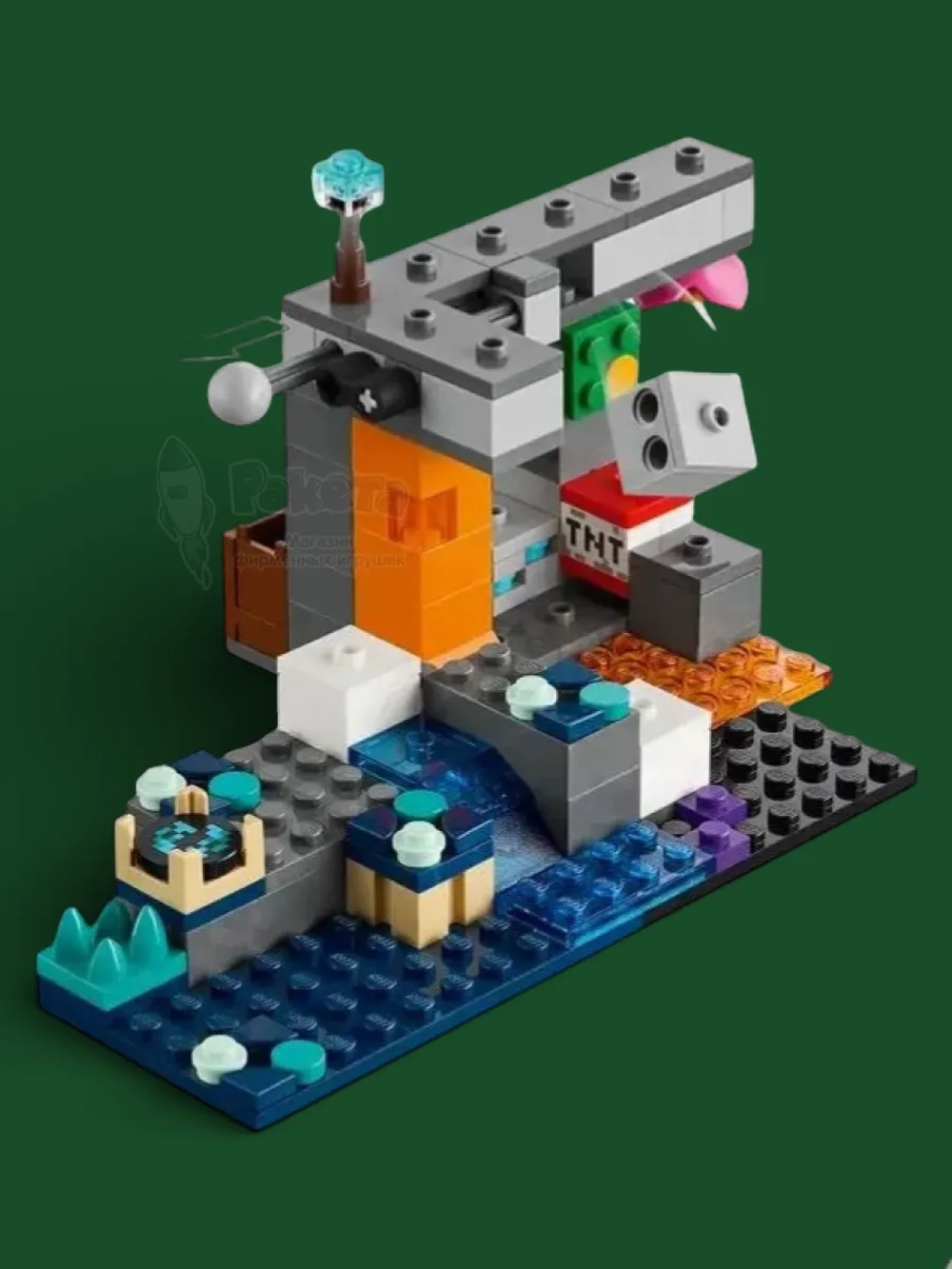 Лего Майнкрафт Столкновение с Варденом 21274