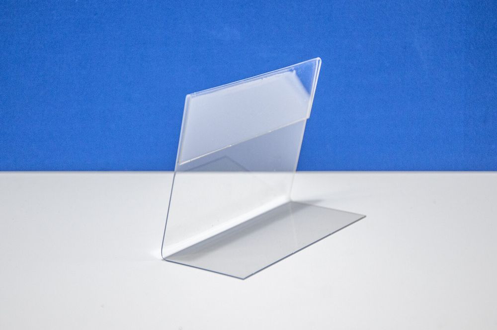 Ценникодержатель L-образный 100х70 мм