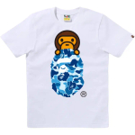 A Bathing Ape Bathing Ape Футболка Cotton Regular Straight Fit Summer 0zxtew012102q