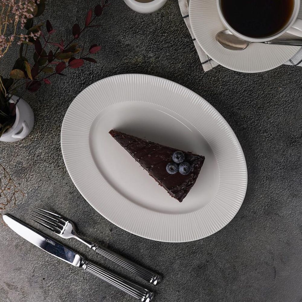 Блюдо овальное 25,6*19 см h2 см Neo Silk Noble [1]