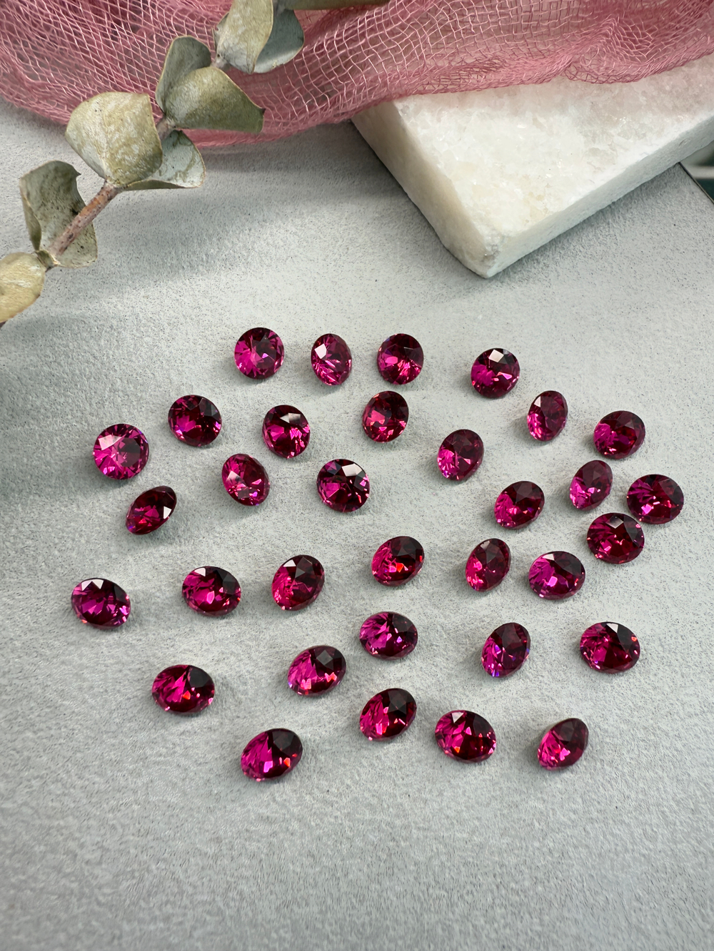 Шатон Chatone 8 мм (ss39), Fuchsia