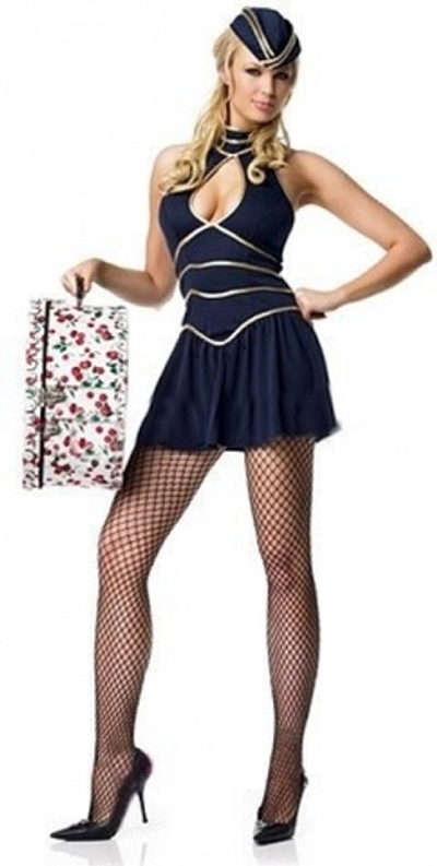 Стюардесса бизнес-класса, SM (42-44) (Цвет: темно-синий)