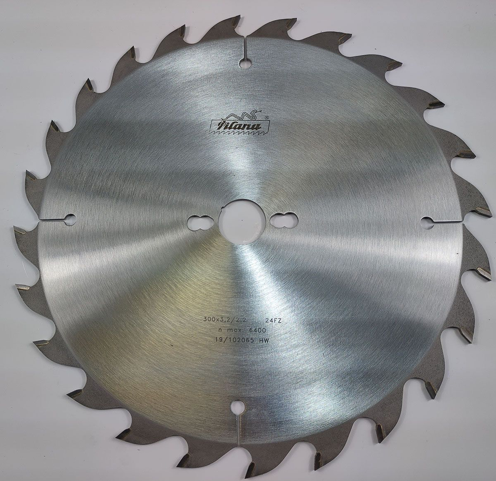 Пила дисковая TCT "Pilana" 300x3.2/2.2x30 z24 80-40 FZ