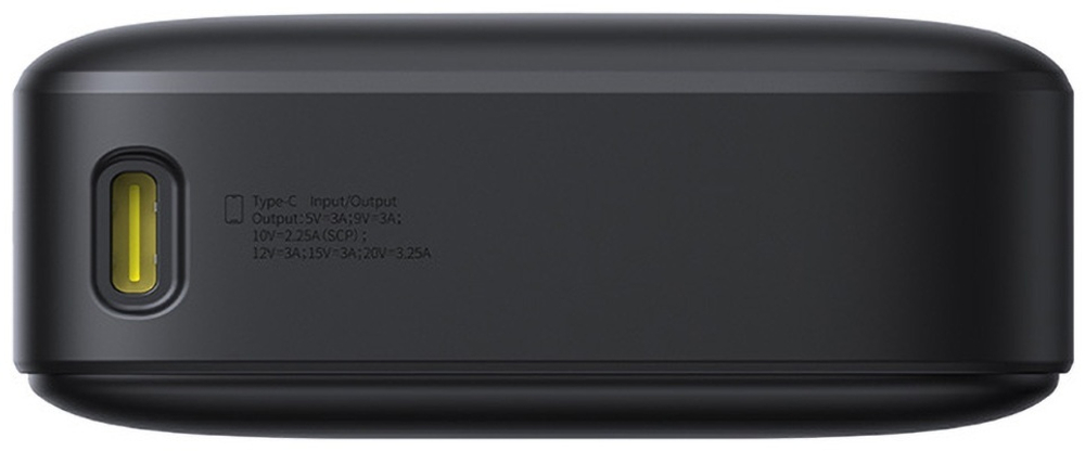 Внешний аккумулятор Baseus Free2Pull 2C 65W P10073700123-00 20000 мАч черный