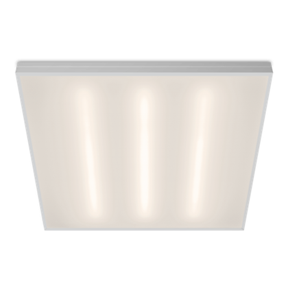 Светильник ОФИС ДВО01-001 27Вт 3000К IP40 Матовый 2900лм 595х595х40мм WOLTA PRO