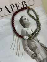 Колье WILD MARSALA