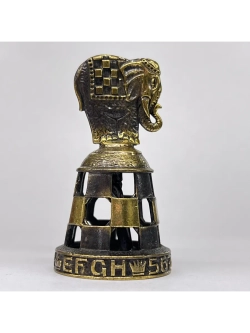 Бронзовая статуэтка колокольчик