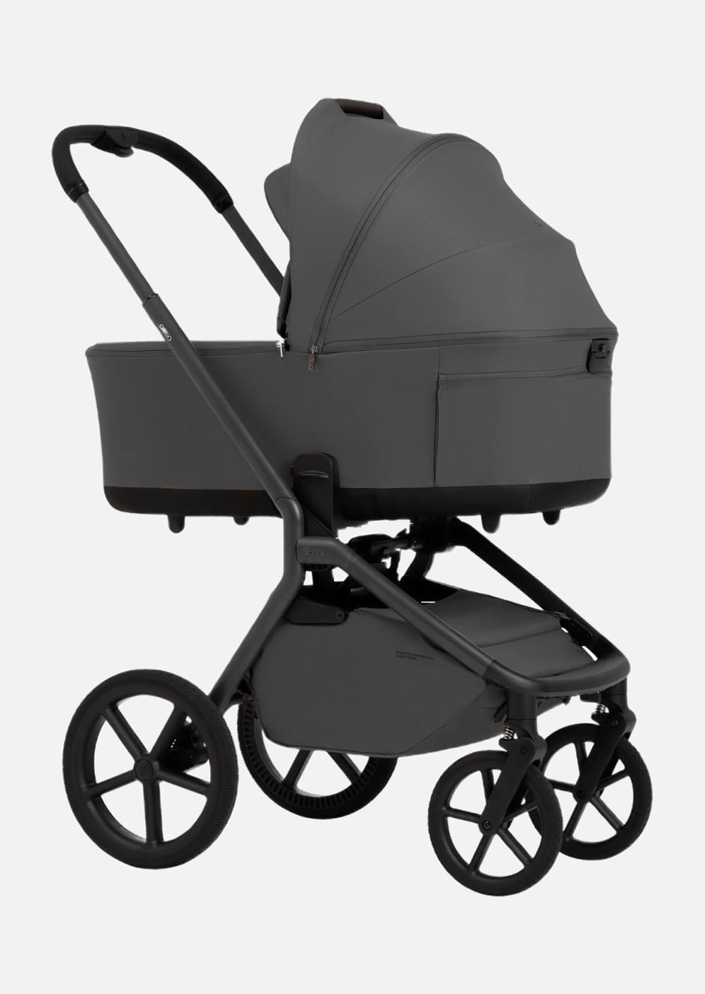 Sweet Baby Коляска 2 в 1 SBL Dark Grey