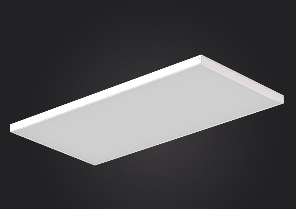 Светильник LED ДВО 70Вт 3000К 9000Лм IP54 призма 1195х595х40мм DARKLUM