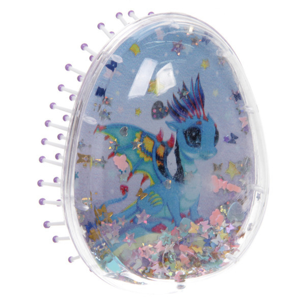 Расческа массажная детская «ТРАТТИ БУМ», Фееричная Лесси, 6*9 см (коробка PVC / разработка РЦ Восток)