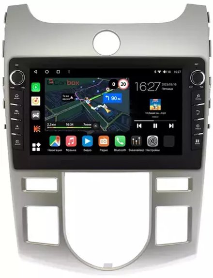 Магнитола для KIA Cerato 2 2008-2013 (климат) - Canbox 9019 Android 10, ТОП процессор, CarPlay, 4G SIM-слот