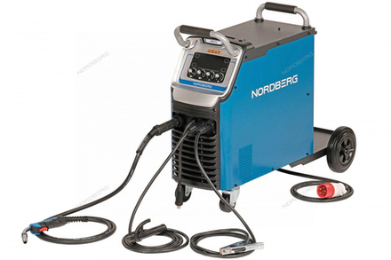 Аппарат сварочный инверторный MIG/MAG/MMA, 380 В 3 в 1 NORDBERG WMI252