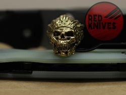 Бусина темлячная "Шаман", латунь