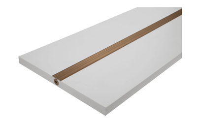 Выпрямитель фасада AQ LINER 01 врезной декоративный 2000-2400 мм медь