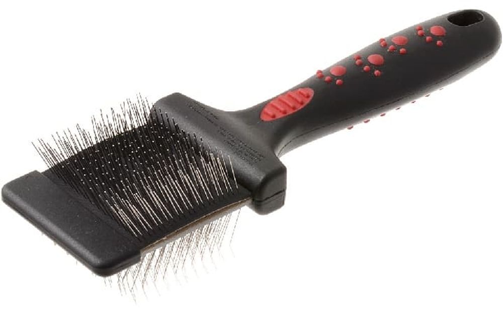 Пуходерка (Hello Pet) двухсторонняя гибкая жесткий корд малая 16842S (Б)