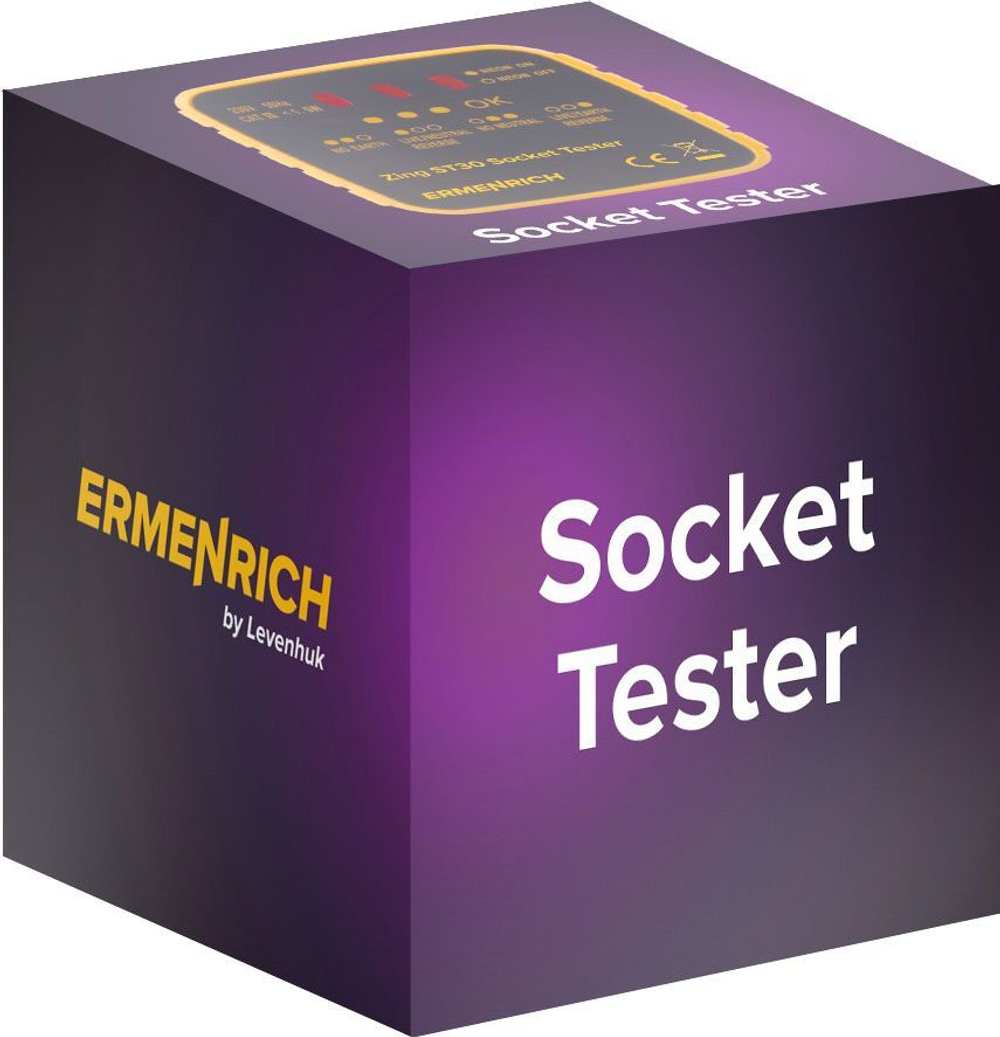 Тестер розеток Ermenrich Zing ST30