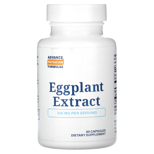 Advance Physician Formulas, экстракт баклажана, 500 мг, 60 капсул