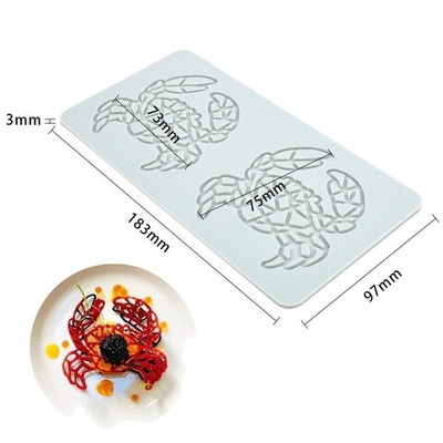 Силиконовый коврик для декора "Крабик" LFM-240