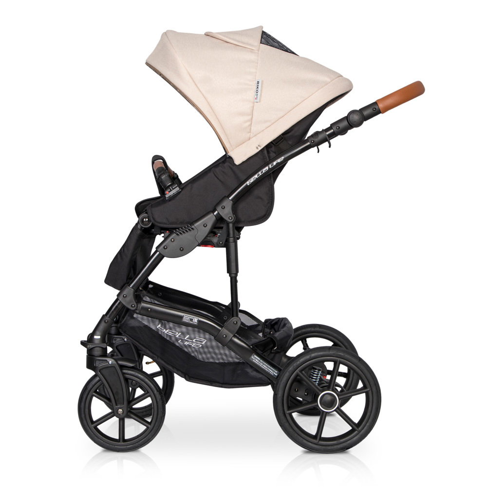 Коляска  BELLA LIFE (2 в 1) (RIKO BASIC) 04 Latte (капучино)