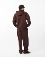 Худи Bruler d'Amour Zip Virtuose de la ville коричневый