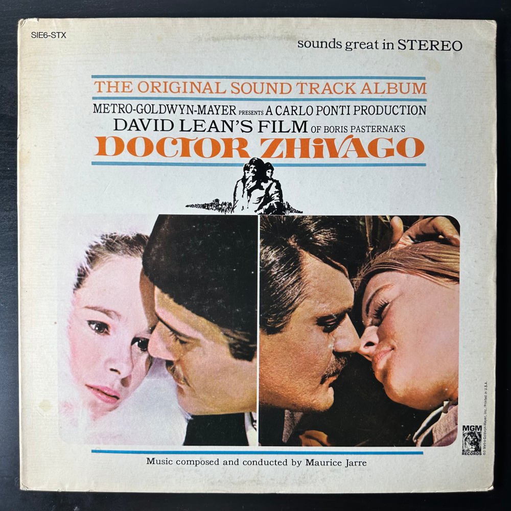 Maurice Jarre ‎– Doctor Zhivago (США)