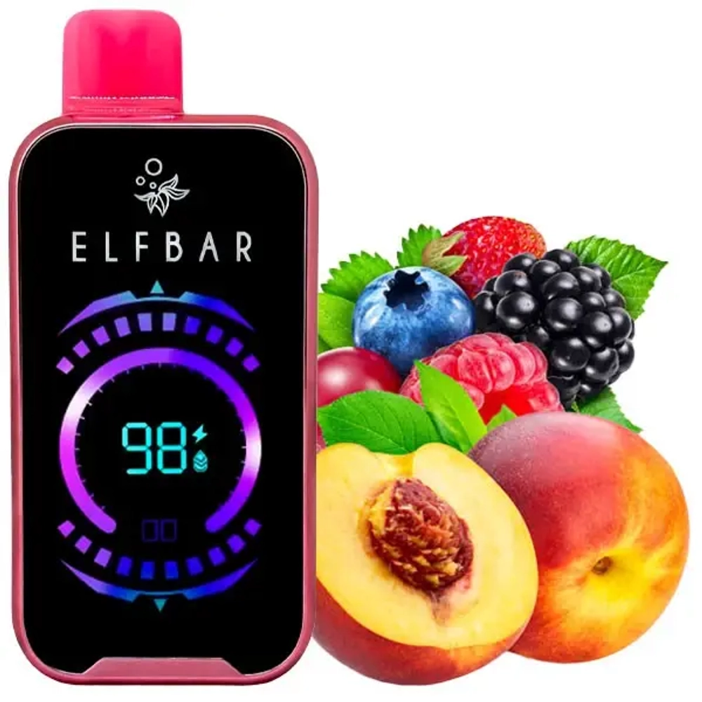 ELF BAR RAYA D2 - Peach Berry (5% nic)