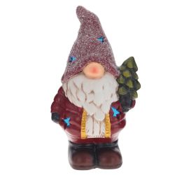 GAEM Фигурка декоративная с подсветкой "Гном", L12 W9 H21 см, (2хLR44), 2в.