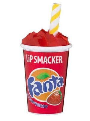 Lip Smacker Бальзам для губ с ароматом Fanta Strawberry, 7.4 г