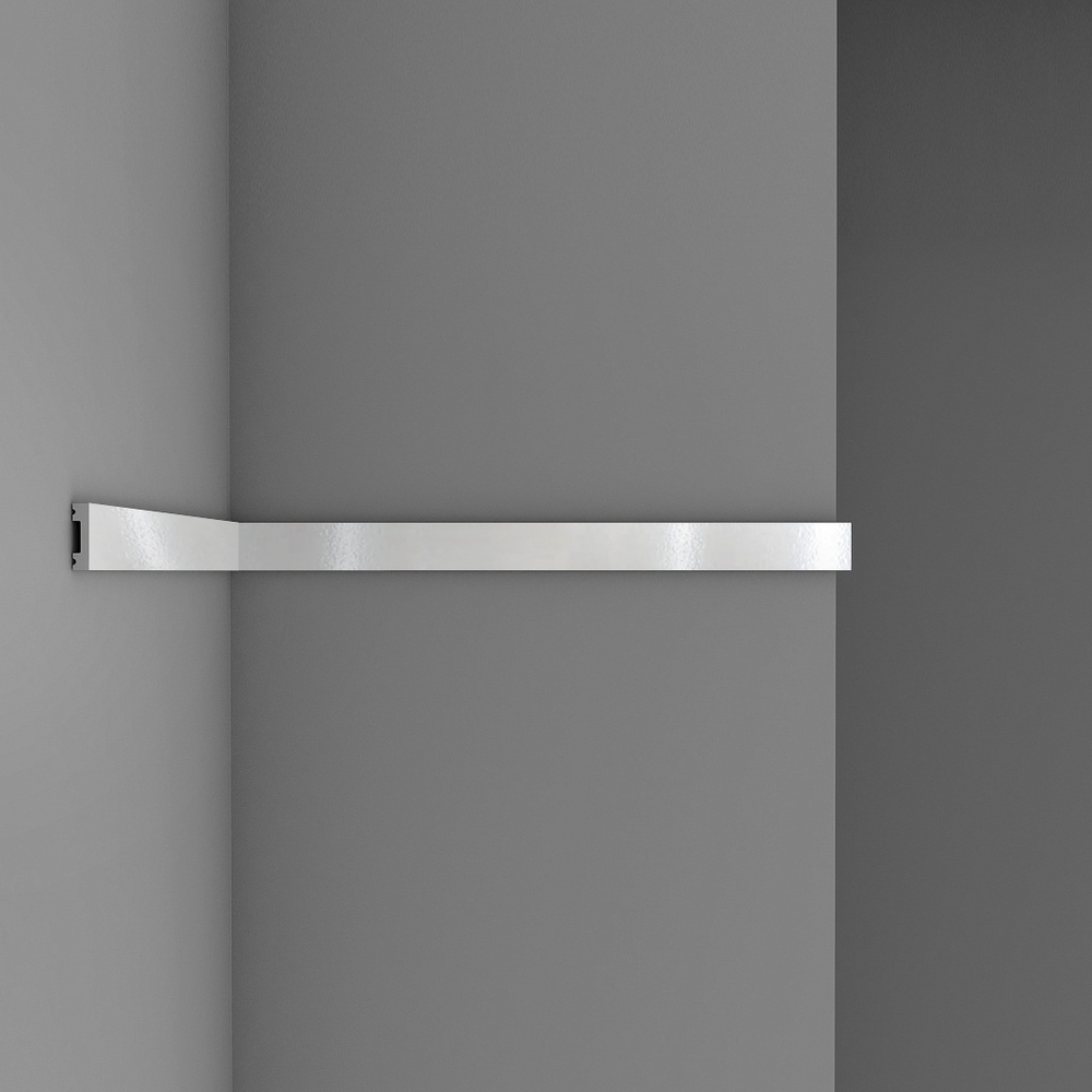 Плинтус Decomaster D162 D162-114 ДМ Молдинг гладкий