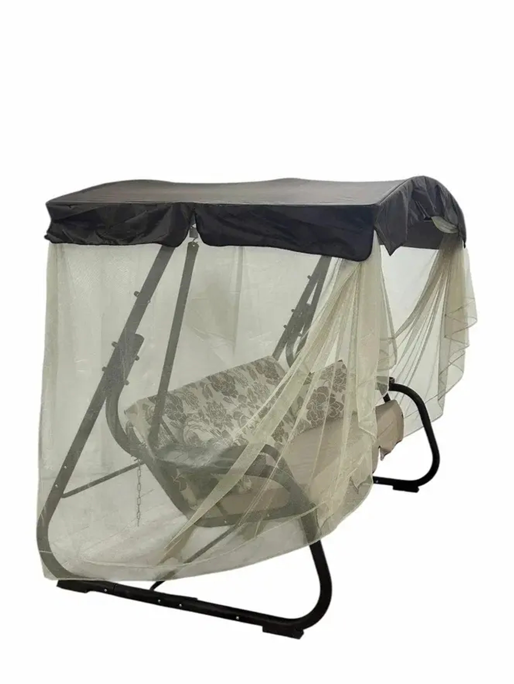 Качели садовые 3-х местные Турин меб.ткань арт.с1670