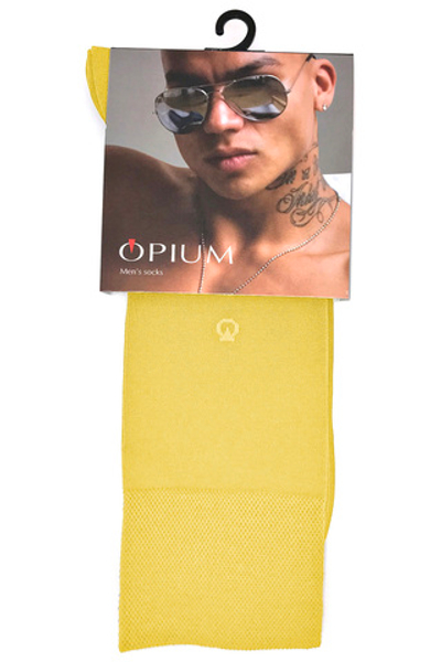Мужские носки Premium Желтый Opium