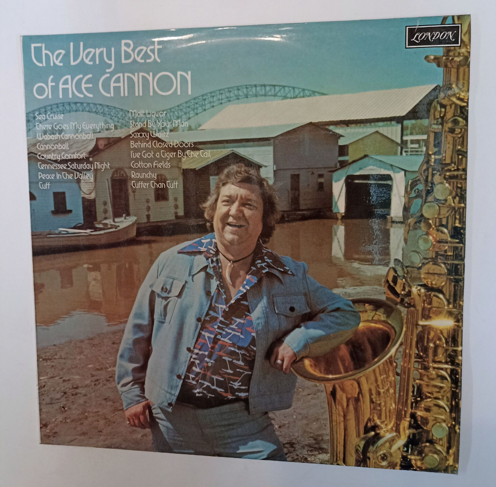 Винтажная виниловая пластинка LP Ace Cannon The Very Best Of Ace Cannon (UK 1975)