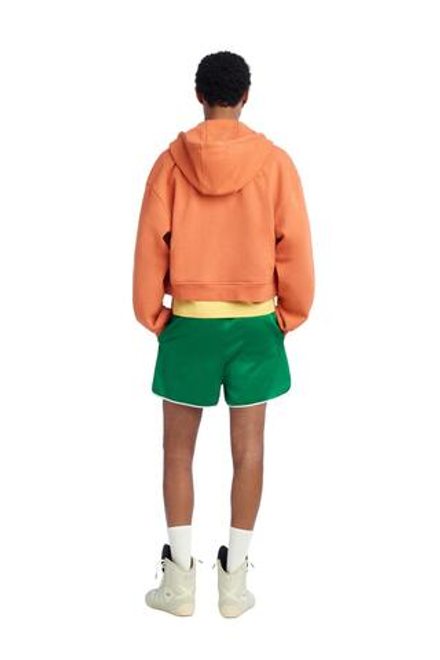 ZARA X BENITO ANTONIO ТОЛСТОВКА С КАПЮШОНОМ, ОРАНЖЕВЫЙ