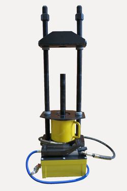 ТИТАН (ТТН-100 П) Выпрессовщик шкворней гидравлический, с пневмоприводом, 100 т