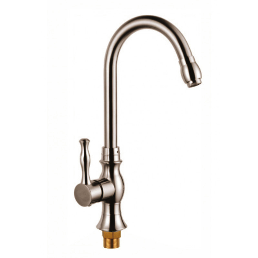 40083G Смеситель для кухни высокий (САТИН) HANSEN  (10/1шт)