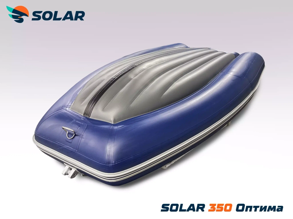 Лодка надувная моторная solar-350 к (оптима)