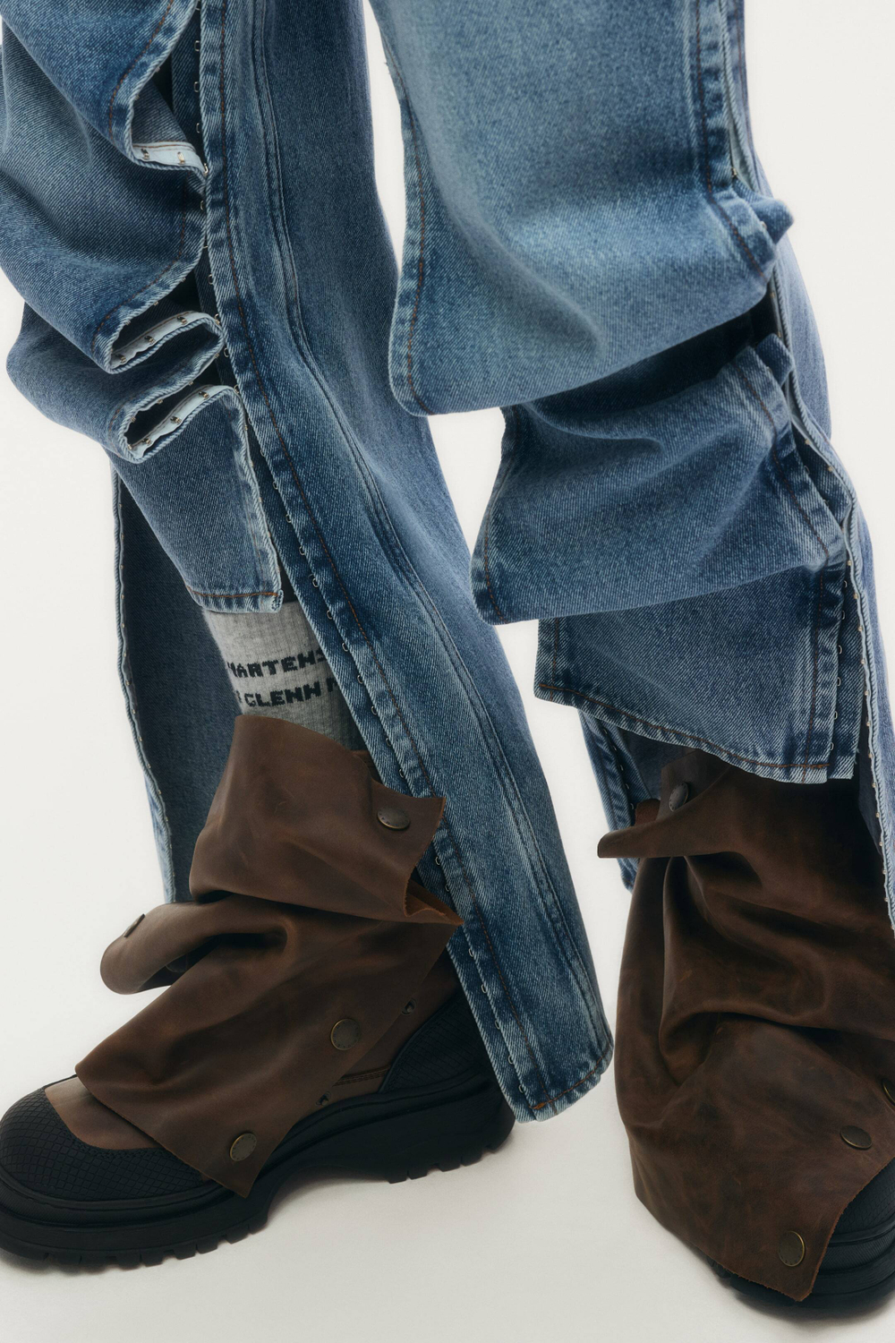 H&M - Glenn Martens Набор из 5 пар носков, белый