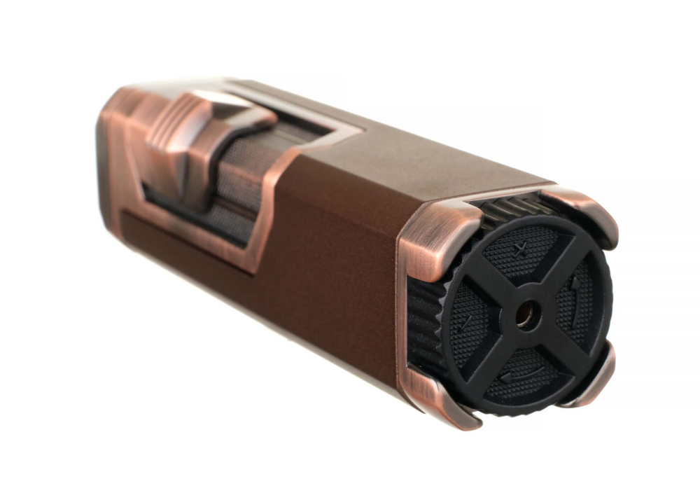 Зажигалка сигарная Honest, четверное пламя, бронза 751-Bronze
