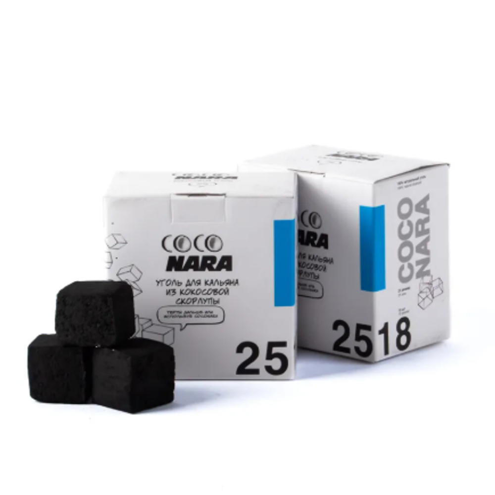 Уголь Coco Nara 18 кубиков 25 мм