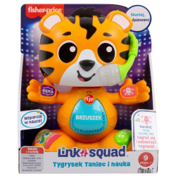 Fisher-Price - Танцующий и обучающий Тигруля Развивающая игрушка с музыкой и светом HYL33 / артикул   HYL33  / GTIN 194735250028
