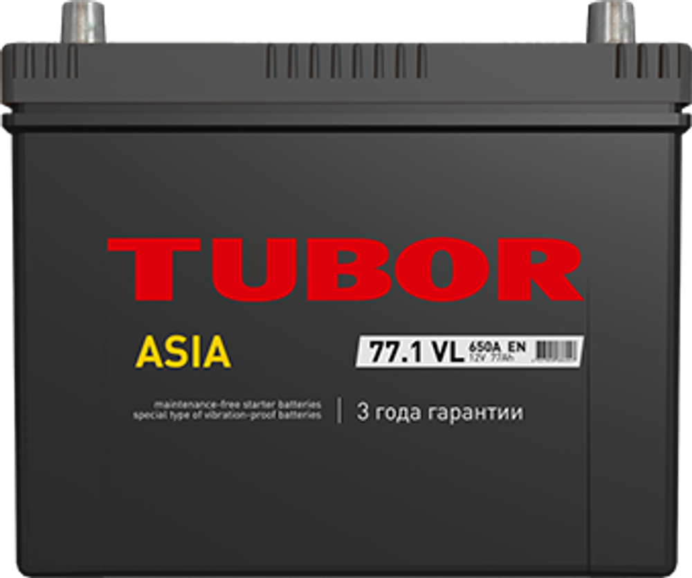 TUBOR Asia STANDART 6СТ-72 аккумулятор