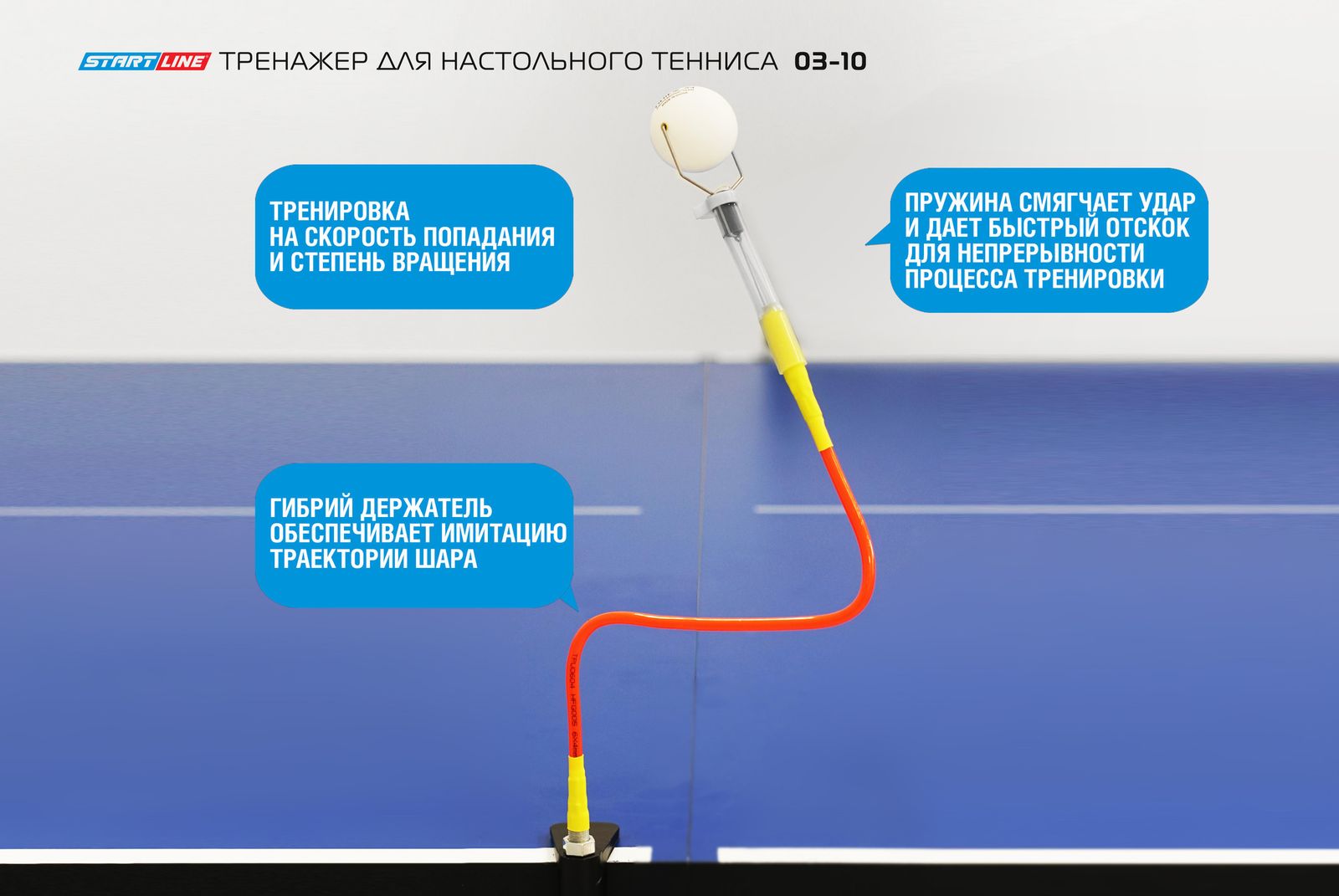 Тренажер на гибком держателе (настольный) 03-10 фото №7