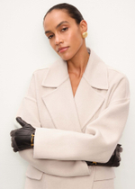 Пальто укороченное LORENA, светло-бежевый